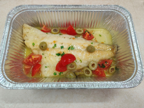 Filetti di orata al vermentino