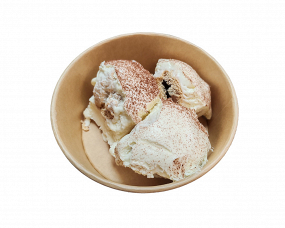 Profiterolky bílá čokoláda