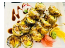 B2. Smažené sushi 12ks