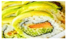 B23. Dragon roll 8ks