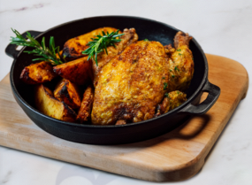 Cocoșel De Munte Cu Cartofi La Cuptor