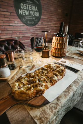 PINSA RUSTICA PORCINI