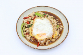 801 KAOW KRAPAO GAI SUB KAI DAW