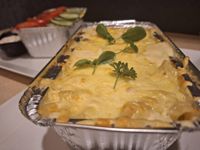 ZAPEKANÉ CESTOVINY QUATTRO FORMAGGI 