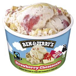 Ben & Jerry's Strawberry Cheesecake