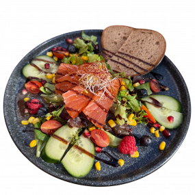 BLACK FOREST SALMON SALAD