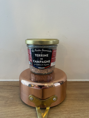 Terrine de campagne au jambon de Bayonne 90 Gr