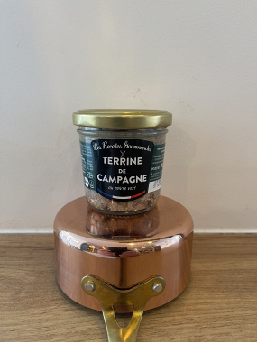 Terrine de campagne au poivre vert 90 Gr