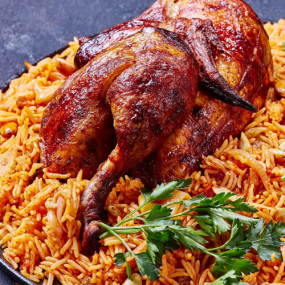 13.1/2 Hähnchen mit Reis