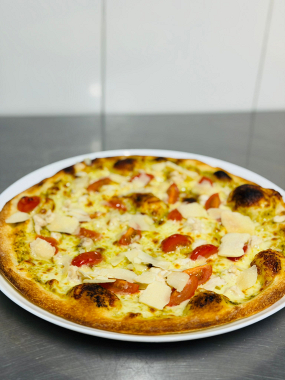Pizza Pollo e Pesto