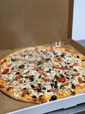 Pizza Pollo e Funghi