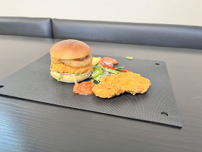 Knusper Onion Chicken Burger