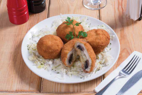 Ciuperci Pane Umplute Cu Brânzp