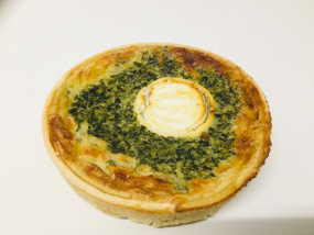 Quiche Chèvre et Épinard