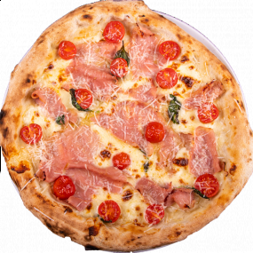 Pizza Cotto e Pomodorini