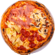 Pizza Quattro Stagioni nepicantă