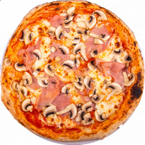 Pizza Prosciutto e Funghi