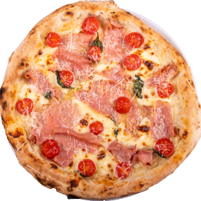 Pizza Cotto e Pomodorini