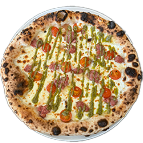 Pizza Pesto și Salsiccia