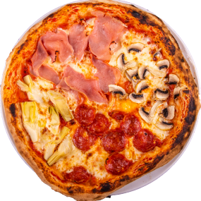 Pizza Quattro Stagioni Picantă