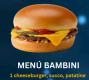 MENÚ BAMBINI