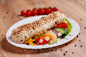 Vegetariánská tortila