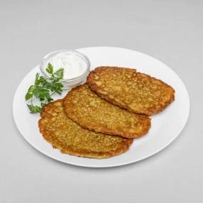 Placki ziemniaczane ze śmietaną