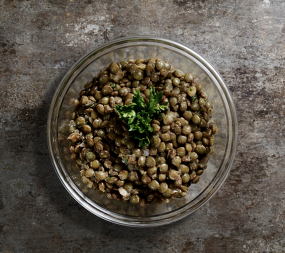 Salade de lentilles