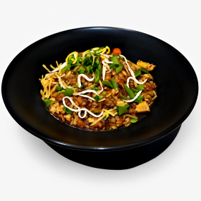 Ryż smażony z kurczakiem