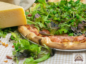 Pizza Rustichella (fara sos de rosii) 