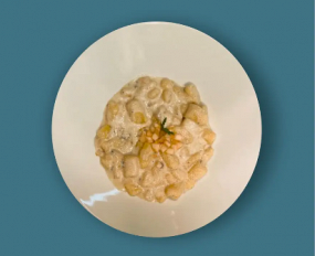 Gnocchi di patate gorgonzola e pera