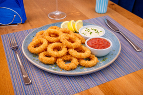 Inele de calamari pane 200G