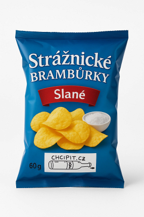 Strážnické brambůrky - solené