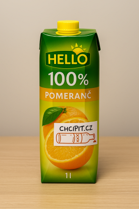 Hello 100% pomeranč
