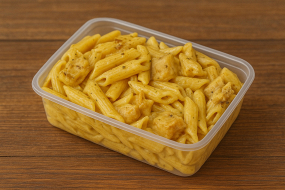 Pâte au poulet sauce tomate 