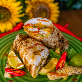 Burrito z grillowanym kurczakiem 260g