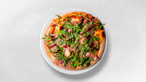 Pulled-Chicken-Pizza