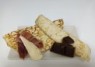 Crepe de jamon serrano queso brie y salsa de queso.