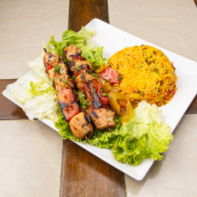 BROCHETTES DE POULET (2 pièces) 