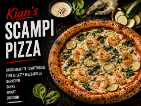 Scampi Pizza