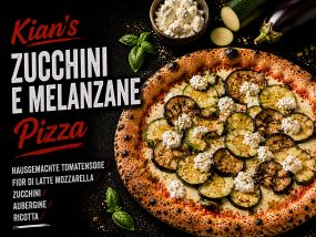  Zucchini e Melanzane Pizza