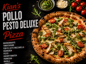 Pollo Pesto Deluxe Pizza