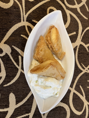 Gefüllter Blätterteig