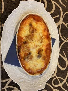 Gyros mit Metaxasoße (mild)