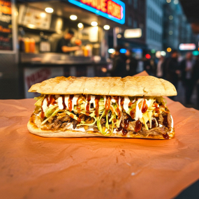 Pulled Pork Standard szendvics Nagy adag 