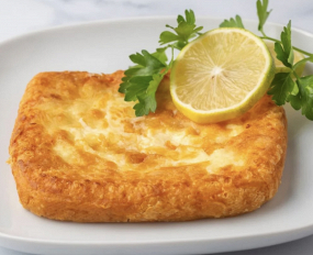 Saganaki mit Tzatziki