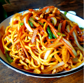 Pad thaï aux légumes