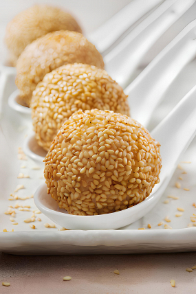 043. Palla di sesamo 5pz 芝麻球