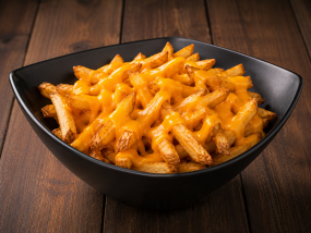Frites au cheddar