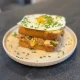 Croque madame z szarpaną wieprzowiną (ok. 350 g) 👨‍🍳